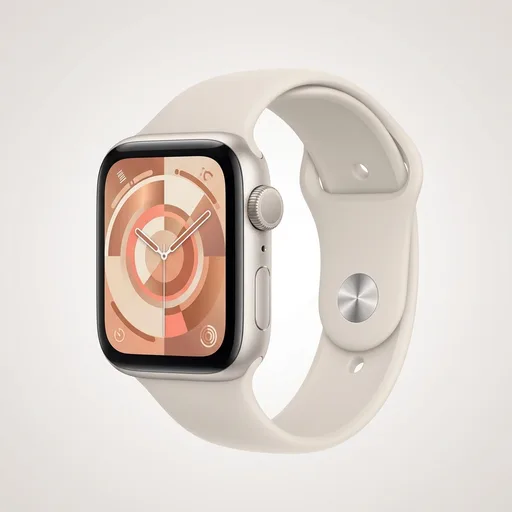 AppleWatch SE 3 [GPS 40mm] Smartwatch with Starlight Aluminum Case with Starlight Sport Band - S/M. Fitness and Sleep Trackers, Heart Rate Monitor, Always-On Di