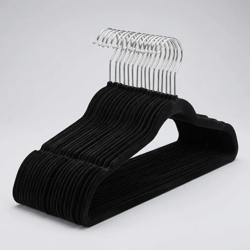 Amazon Basics Slim Velvet Non-Slip Suit Clothes Hangers