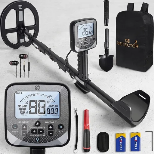PRO-Z60 Metal Detector for Adults 16" Detection Depth Metal Detector Kit