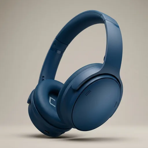 Bose QuietComfort Headphones - Wireless Bluetooth Headphones, Active Over Ear Noise Cancelling and Mic, USB-C Charging, Deep Bass, Up to 24 Hours of Playtime, Twilight Blue - Limited Edition Color