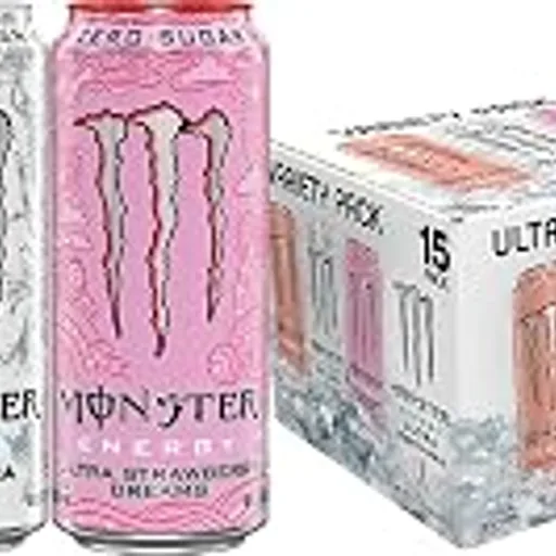 MonsterEnergy Ultra Variety Pack, PKZSD, Sugar Free Energy Drink, 16 Ounce