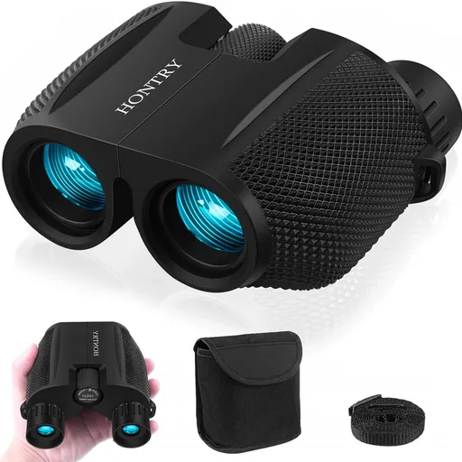 Hontry 10x25 Compact Binoculars for Adults and Kids
