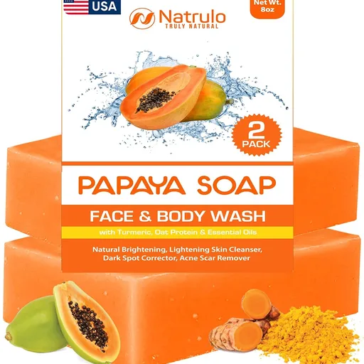 Papaya Soap Face & Body Wash