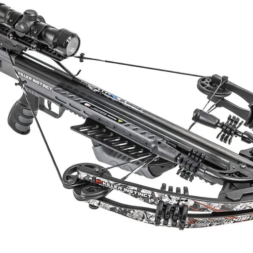 Killer Instinct Burner 415 FPS Crossbow Package (Gray Camo)