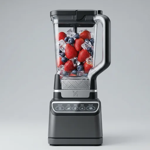 Ninja Professional Blender 2.0 | Smoothie Maker, Drink Mixer, Grinder, Ice Crusher | Total Crushing Technology, Auto-iQ Program, 1200W Power, XL 72-oz. Pitcher | Dark Grey | BR201AMZ