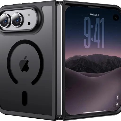 Magnetic for iPhone Duo Case Heavy Duty Protection Black