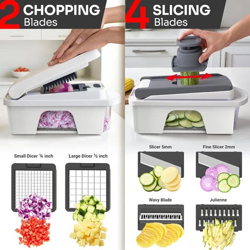 Mueller Pro-Series All-in-One 12-Blade Mandoline Slicer