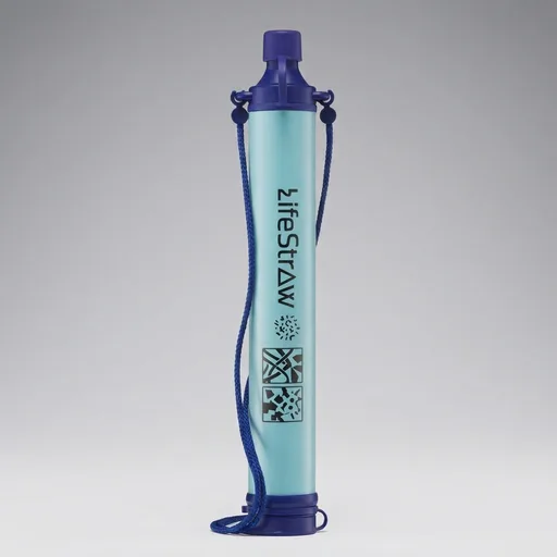 LifeStraw Personal Water Filter for Hiking, Camping, Travel, and Emergency Preparedness