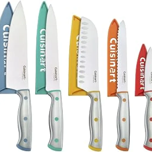 CuisinartC77CR-10P 10pc Stainless Steel ColorCore™ Color Rivet Set with Blade Guards