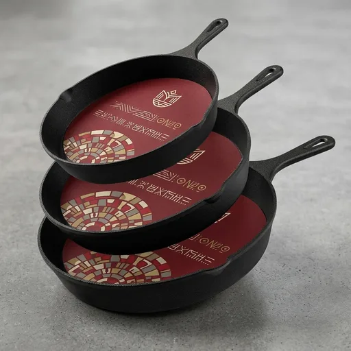 Utopia Kitchen Cast Iron Skillet Set