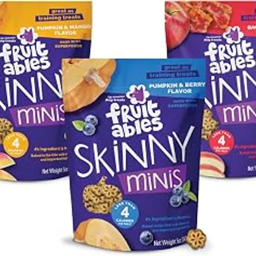 FruitablesSkinny Minis Apple Bacon, Pumpkin Berry, Mango - Variety Pack of 3