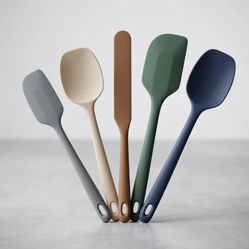 ChefAide Silicone Spatula Set