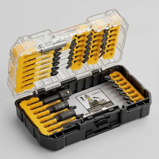 DEWALT Screwdriver Bit Set, 40 Pcs. Impact Ready, FlexTorq Impact Driver Bit Set with Storage Case (DWA2T40IR)