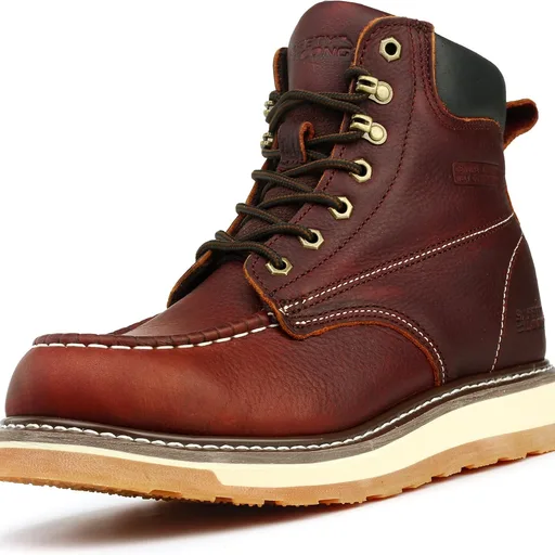 Moc Toe Work Boots