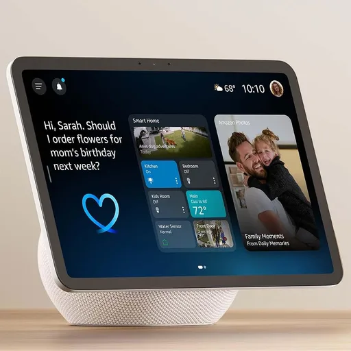 Amazon Echo Show 11 (newest model), Vibrant Full-HD 11" display with more viewing area and spatial audio, Designed for Alexa+, Glacier White