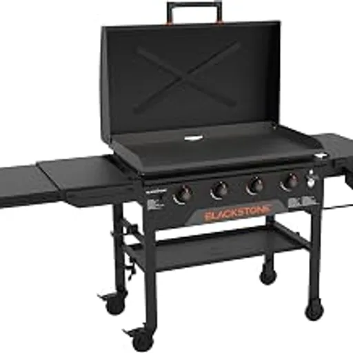 BLACKSTONEOriginal Portable Griddle with Built-in Hood, Black, 36 Inch