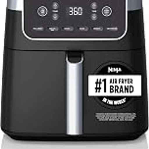 Ninja Air Fryer XL with MaxCrisp, 6.5 Qt, 6-in-1, Grey, AF181