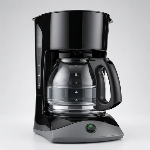 Mr. CoffeeBlack Coffee Maker, 12 Cups, with Auto Pause and Glass Carafe, Perfect for Home and Office Use