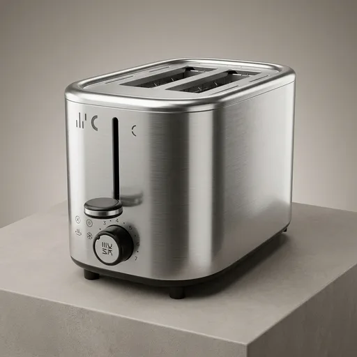 BLACK+DECKER® 2-Slice Toaster with 7 Toast Shade Settings, Extra-Wide Slots for Bagels, Stainless Steel Exterior Finish