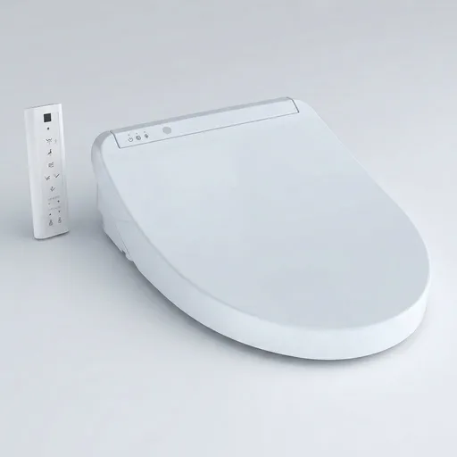 TOTO® WASHLET® K300 Electronic Bidet Toilet Seat with Instantaneous Water Heating, PREMIST and EWATER+ Wand Cleaning, Elongated, Cotton White - SW3036R#01