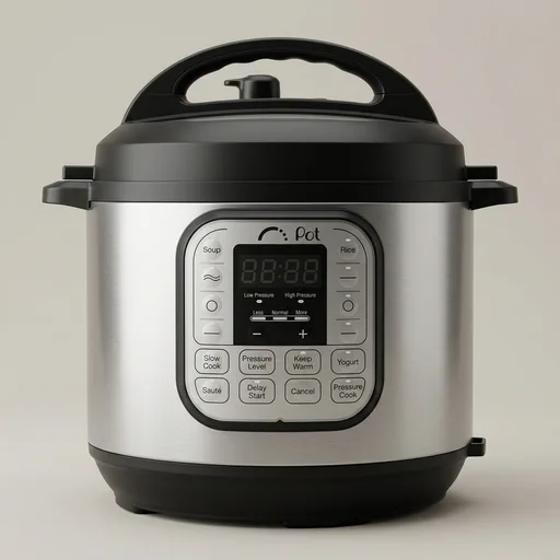 Instant Pot Duo 7-in-1 Electric Pressure Cooker, Slow Cooker, Rice, Steamer, Sauté, Yogurt Maker, Warmer & Sterilizer, Includes App With Over 800 Recipes, Stainless Steel, 6 Quart
