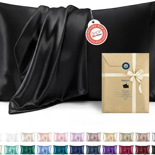 Bedsure Satin Pillowcases