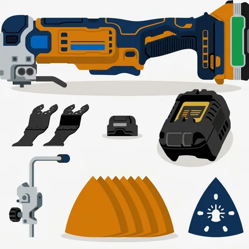 DEWALT 20V MAX XR Oscillating Multitool with Battery and Charger (DCS359E1)
