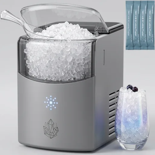 EUHOMY Countertop Nugget Ice Maker