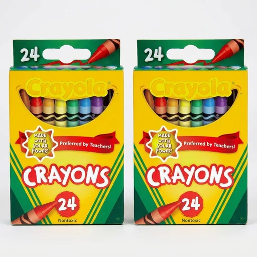 Crayola Crayons 24 ct (Pack of 2)