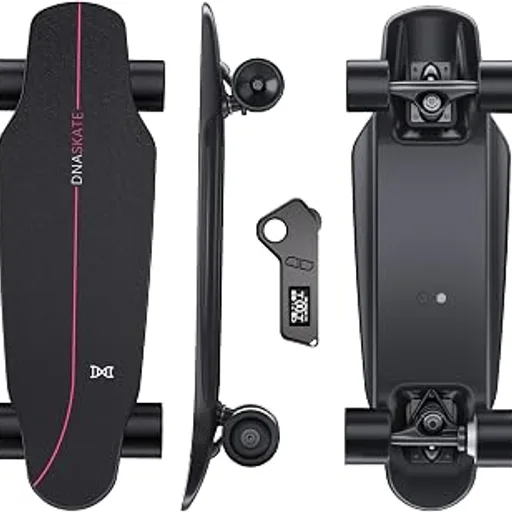 M8 Electric Skateboard with Remote, 15Mph Top Speed,9Miles Range,400 Hub-Motor, Skateboard for Adults &Teens