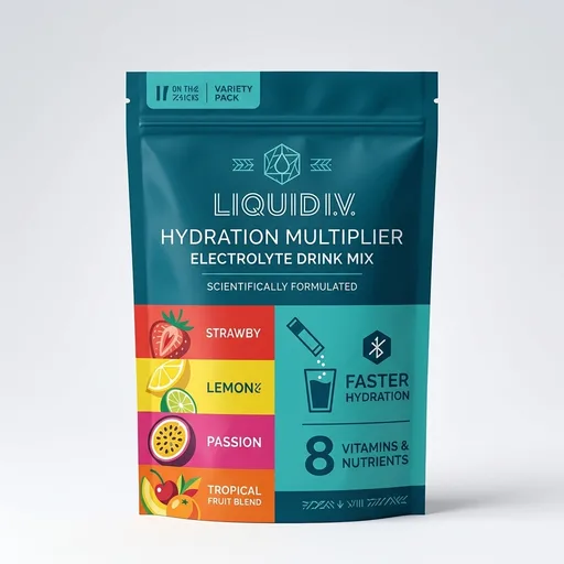 Liquid I.V. Electrolyte Powder, Signature Variety Pack