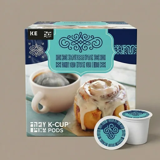 Cinnabon Classic Cinnamon Roll Keurig Single-Serve K-Cup Pods, Light Roast Coffee, 48 Count
