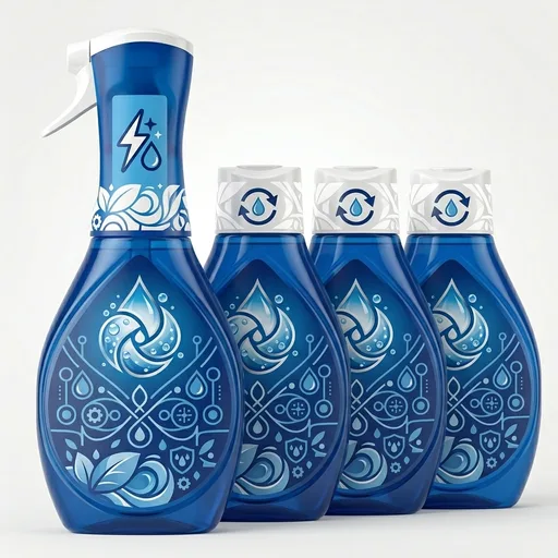 Dawn Powerwash Spray, Dish Soap, Dishwashing Liquid, Fresh, 1 Starter Kit + 3 Refills, 4x16 Fl Oz