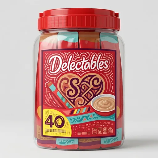 Delectables Squeeze Up Variety Pack, Creamy Squeezable Puree, Lickable Wet Cat Treats, Grain-Free, No Added Fillers, 0.5 Ounces Tube, 40 Tubes Total