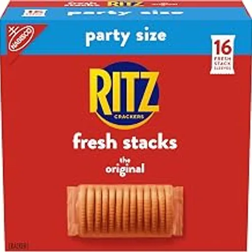 RITZ Fresh Stacks Original Crackers, Party Size, 16 Multi Snack Packs