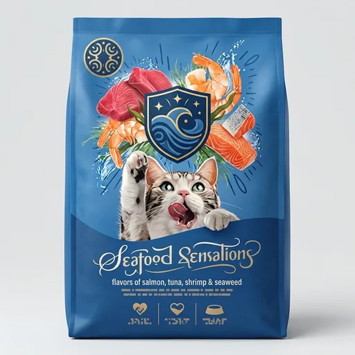 Purina Friskies Seafood Sensations Dry Cat Food