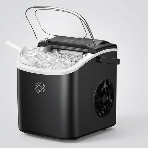 EUHOMY Countertop Ice Maker Machine