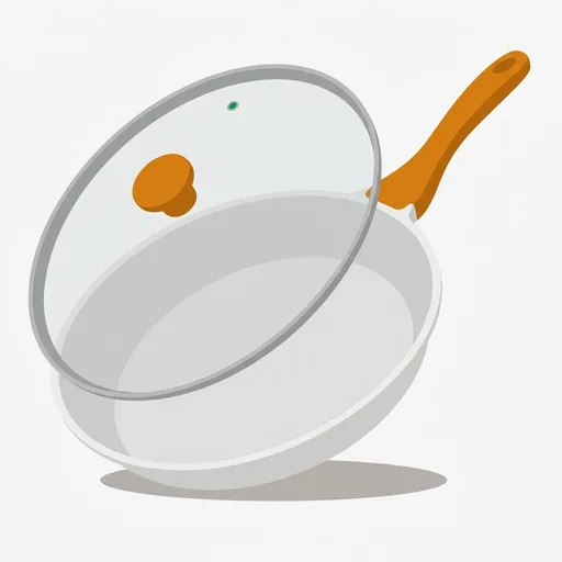 SENSARTE 8/9.5/10/11/12.5In Nonstick Ceramic Frying Pan with Lid