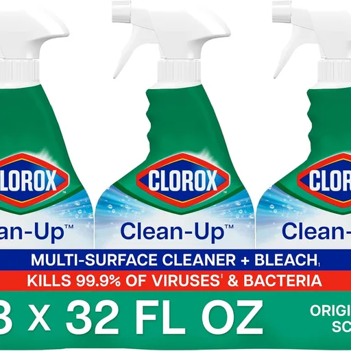 Clorox Clean-Up Multi-Surface Cleaner with Bleach, 32 fl. oz., Pack of 3