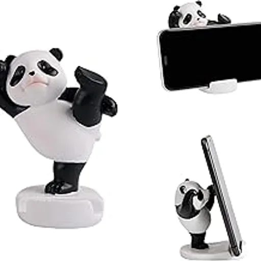 Kawaii Panda Phone Stand