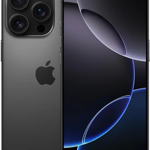Apple iPhone 16 Pro, 128GB, Black Titanium - Unlocked (Renewed)