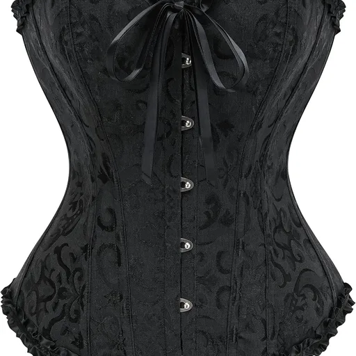 SZIVYSHI 14-Bone Overbust Corset Top