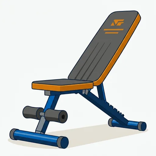 Chest Shoulders Arms, Compact and Foldable Strength Bench for Small Space Apartment Room