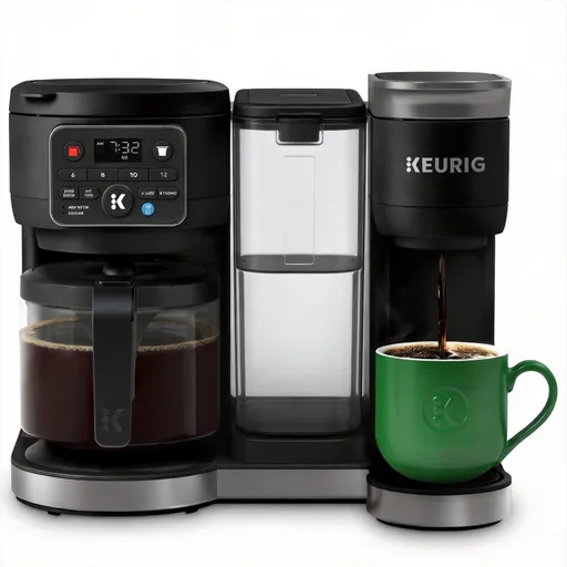 Keurig K-Duo Hot & Iced Single Serve & Carafe Coffee Maker, MultiStream Technology, 72oz Reservoir (Gen 2)