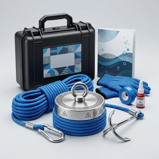 1325 lbs Large Magnet Fishing Kit