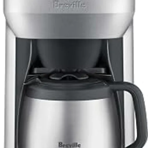 Breville Grind Control Thermal Carafe, Brushed Stainless Steel | Grind and brew fresh coffee your way with drip coffee maker with built-in grinder and