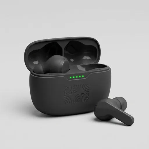 JBL Vibe Beam - True Wireless JBL Deep Bass Sound Earbuds, Bluetooth 5.2, Water & Dust Resistant, Hands-Free Call with VoiceAware, Up to 32 Hours of Battery Life (Black)