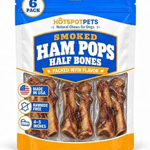 Smoked Pork Ham Pop Bones for Dogs