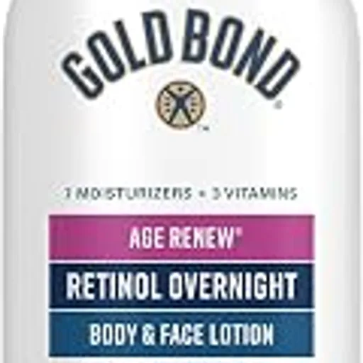 Gold BondAge Renew Retinol Overnight Body & Face Lotion, 13 Oz