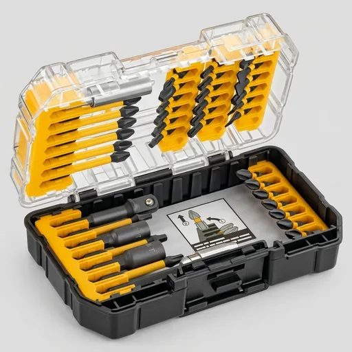 DEWALT Screwdriver Bit Set, 40 Pcs. Impact Ready, FlexTorq Impact Driver Bit Set with Storage Case (DWA2T40IR)